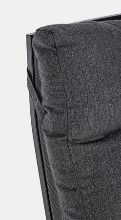 BIZZOTTO fotel ogrodowy KLEDI szary