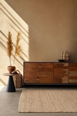 BIZZOTTO stolik kawowy AZARA 45 czarny