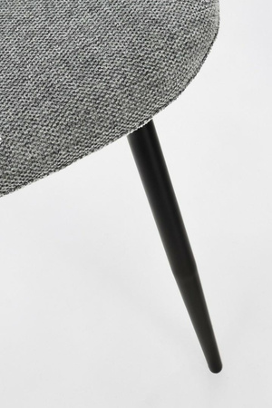 BIZZOTTO krzesło IRELIA czarny / szary
