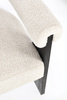 BIZZOTTO krzesło AGAPE czarny / biały