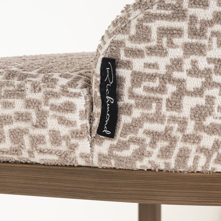 RICHMOND zestaw 2 krzeseł barowych        BOLTON natural geo