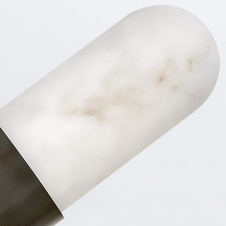 Średni kinkiet LED Ibiza - Oksydowana czerń Quintiesse QN-IBIZA-M-BX