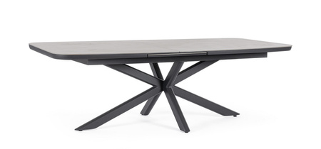 BIZZOTTO stół ogrodowy PASCAL szary /     rozkładany