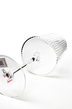 KARE komplet 4 kieliszków do wina RIFFLE  760 ml