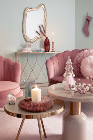 BIZZOTTO stolik kawowy NALIMA beżowy