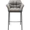 KARE krzesło barowe THINKTANK 2 szare
