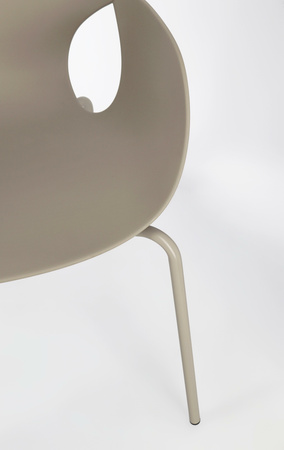 BIZZOTTO krzesło LENNOX ARM szare