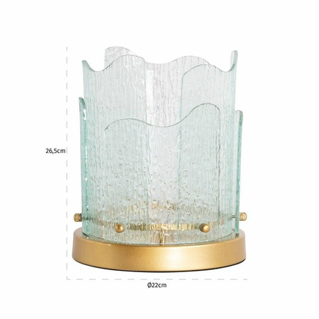 RICHMOND świecznik DANILA S złoty