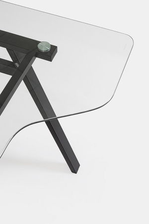 BIZZOTTO biurko CHARLIE czarne