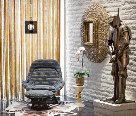 Lampa wisząca Ludlow - 1 źródło światła - Szczotkowany grafit Ludlow Quintiesse Lisa McDennon by Hinkley QN-LUDLOW-1P-GR