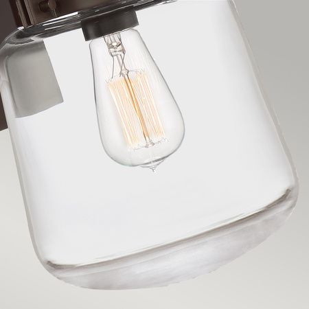 Średnia latarnia naścienna Lasalle - 1 źródło światła Lasalle Quintiesse Quoizel QN-LASALLE-M-WT