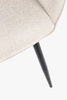 BIZZOTTO krzesło CORA ARM czarny /        beżowy
