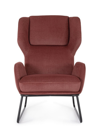 BIZZOTTO fotel OPHELIA czerwony
