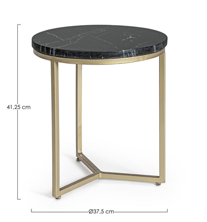 BIZZOTTO stolik kawowy PRESCOTT 37,5