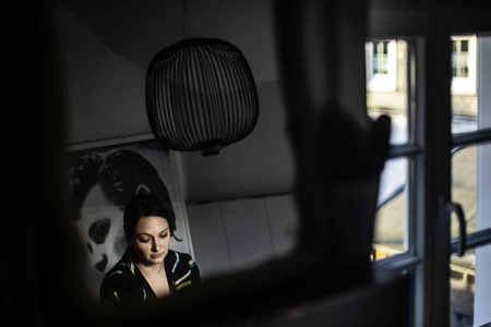 Lampa Wisząca Spokes 2 Midi MyLight-Biały FOSCARINI