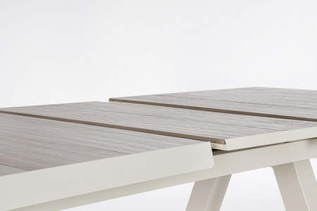 BIZZOTTO stół ogrodowy KRION PELICAN      163-203 rozkładany