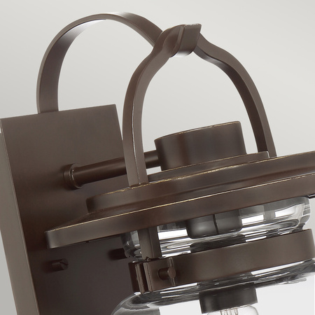 Średnia latarnia naścienna Lasalle - 1 źródło światła Lasalle Quintiesse Quoizel QN-LASALLE-M-WT