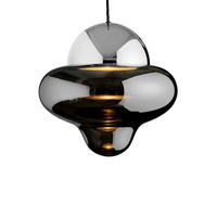 Nutty XL Lampa Wisząca Smoke/Chrome - Design By Us