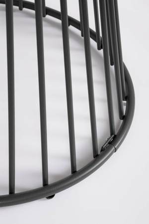 BIZZOTTO stół ogrodowy AUSTIN 120 szary