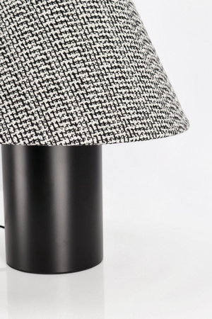 BIZZOTTO lampa stołowa VARUNI 41 czarna