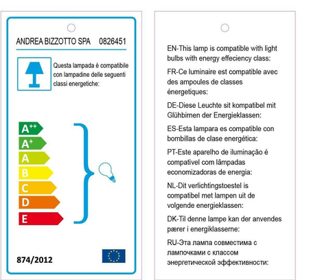BIZZOTTO lampa podłogowa TORCH czarna