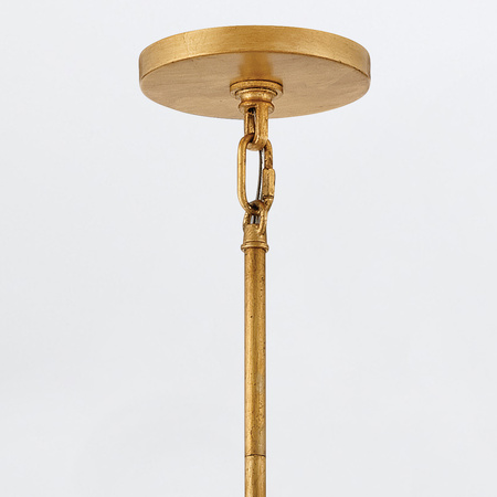 Żyrandol Rene - 16 źródeł światła - Przecierany mosiądz Quintiesse QN-RENE-16P-DSB