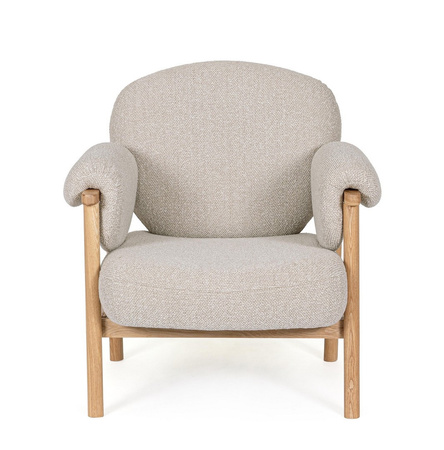 BIZZOTTO fotel CALISTA beżowy