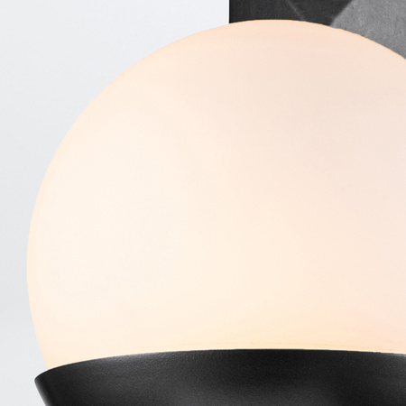 Kinkiet Deco - 1 źródło światła - Czarny Quintiesse QN-DECO-1WB-BLK-O