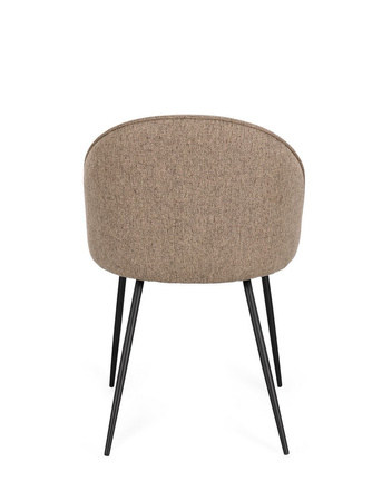 BIZZOTTO krzesło TANYA brązowe