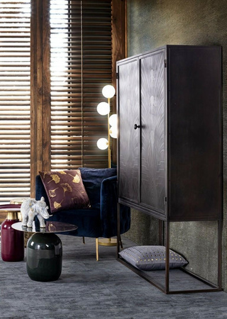 BIZZOTTO stolik kawowy NALIMA 40,5        czerwony