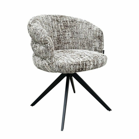 RICHMOND krzesło obrotowe SERENITY        brązowe - trudnopalne