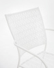 BIZZOTTO krzesło ogrodowe LIZETTE białe