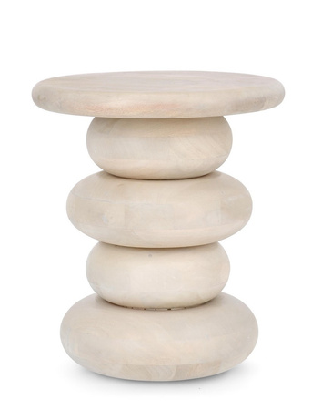 BIZZOTTO stolik kawowy LOPEZ 40 beżowy