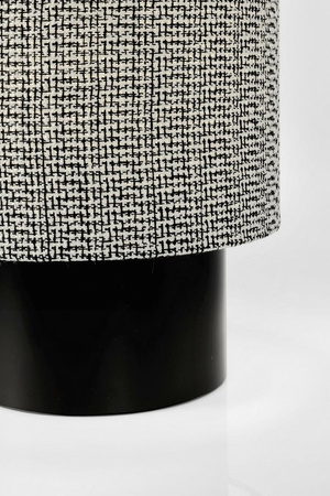 BIZZOTTO lampa stołowa VARUNI 39 czarna