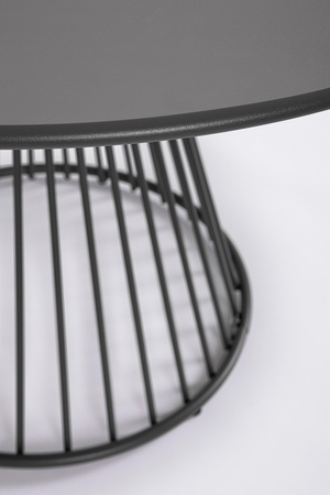 BIZZOTTO stół ogrodowy AUSTIN 120 szary