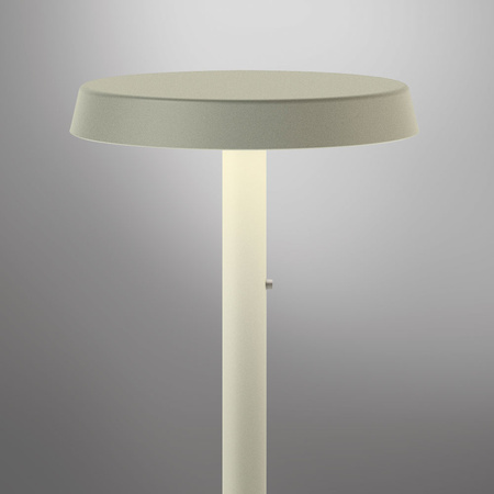 Vibia Flat Lampa Stojowa LED ze Ściemniaczem, szer. 29cm, wys. 30cm, GL 17 cm, Zielony