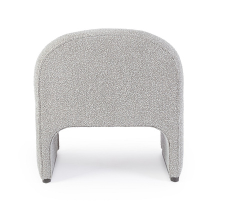 BIZZOTTO fotel BASSILLA szary