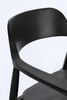 BIZZOTTO krzesło IDRIS czarne