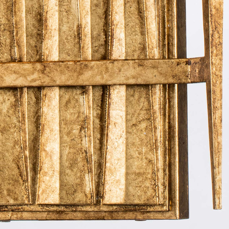 Kinkiet Crest - 2 źródła światła - Płatkowe złoto Quintiesse QN-CREST-2WB-DG