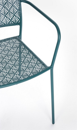 BIZZOTTO krzesło ogrodowe LIZETTE         niebieskie