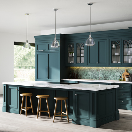 Lampa wisząca Elroy - 1 źródło światła - Polerowany nikiel Elroy Quintiesse Hinkley QN-ELROY-PN