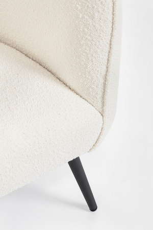 BIZZOTTO fotel AVRIL biały