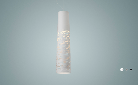 Lampa wisząca Tress Medium-Biały FOSCARINI