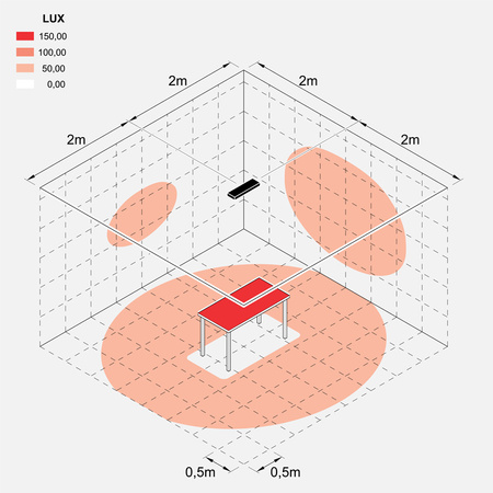 Lombardo LL134014N Lampa sufitowa Flo R