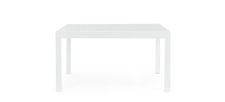 BIZZOTTO stół ogrodowy CLIV 135-270       biały / rozkładany