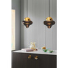 Nutty XL Lampa Wisząca Brown/Gold - Design By Us