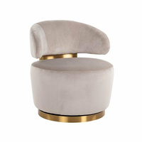 RICHMOND fotel obrotowy MAXIME beżowy