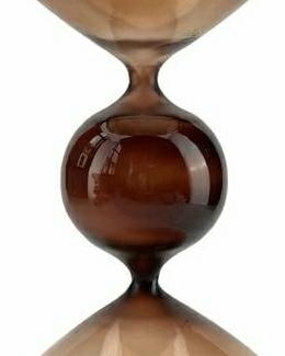 RICHMOND dekoracja klepsydra ELBA L       brązowa