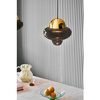 Nutty XL Lampa Wisząca Brown/Gold - Design By Us