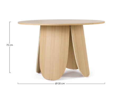 BIZZOTTO stół jadalniany JORDYN 120